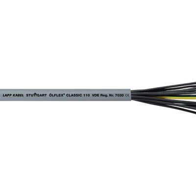 LAPP 1119857 - Ohjauskaapeli ÖLFLEX CLASSIC 110 7X1