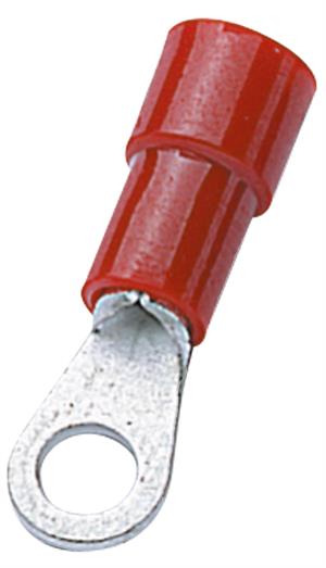ELEMATIC 11201180 Rengaskenkä PVC 0,25-1,5mm2 M8 Punainen 100 kpl/pss