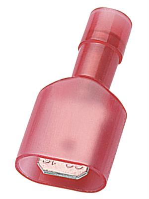 ELEMATIC 11236163 Lattallitin uros eristetty 6,3X0,8mm 0,25-1,5mm2 Punainen 100 kpl/pss