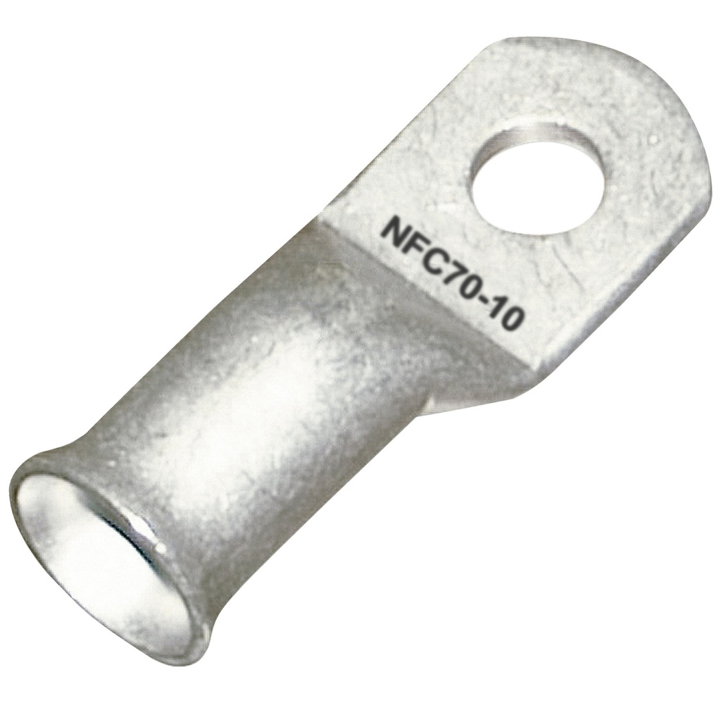 ELEMATIC 11301043 ERISTÄMÄTÖN PUTKIKAAPELIKENKÄ REIKÄ DIA 10mm KAAPELILLE 35mm2 50kpl/pss
