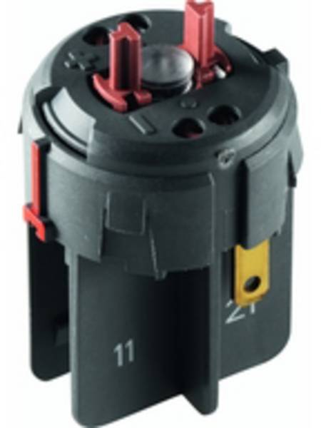 RAFI 1.20.126.504/9000 RAFIX FS QC-kytkinelementti hätäseis-painikkeelle - gold, light guide, for LED clip, 2 NC
