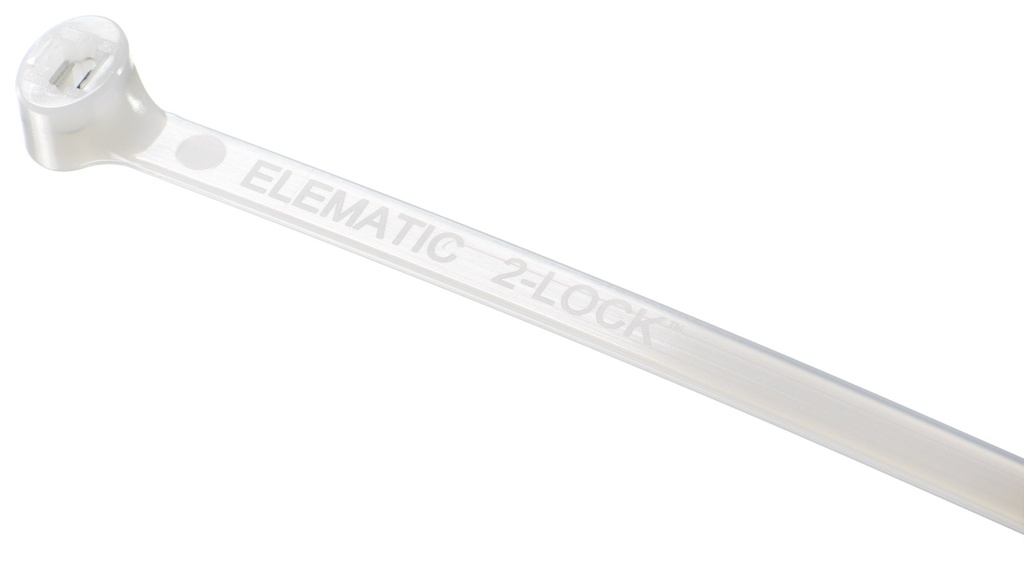 ELEMATIC 1210 2-LOCK NIPPUSIDE 290X3,5 PA6.6 VAALEA 100 pcs