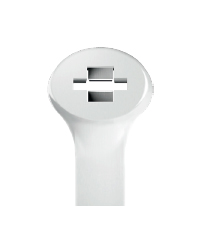 ELEMATIC 1217 - Johdinside / Nippuside 290x4,5mm 2-lock - Vaalea