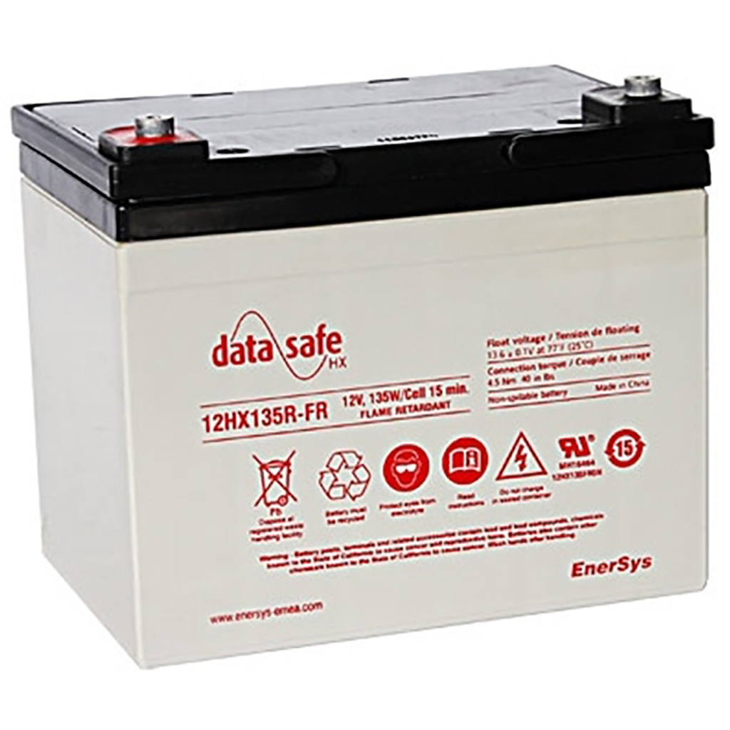 ENERSYS 12HX135FR DATASAFE SULJETTU LYIJYAKKU 12V 135W/KENNO 10 VUOTTA
