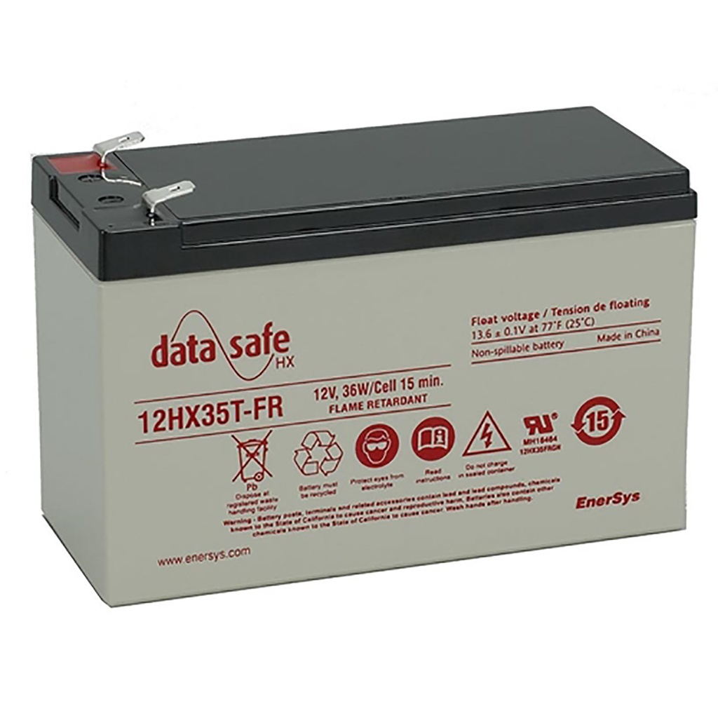 ENERSYS 12HX35 DATASAFE SULJETTU LYIJYAKKU 12V 36W/KENNO 10 VUOTTA
