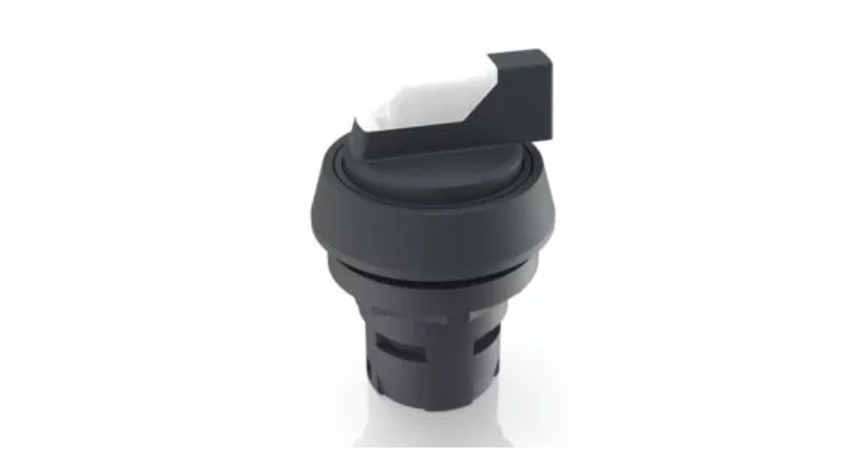 RAFI 1.30.073.620/0200 RAFIX 16  Valintakytkin - round collar, 1 x 90°, shape V, latching
