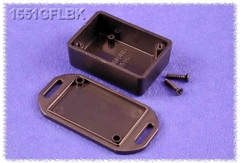HAMMOND 1551GFLBK - ABS-Muovikotelo 50x35x20mm MUSTA IP54
