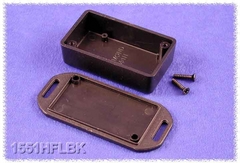 HAMMOND 1551HFLBK - ABS-Muovikotelo 60x35x20mm MUSTA IP54