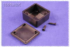 HAMMOND 1551MBK - ABS-Muovikotelo 35x35x20mm MUSTA IP54