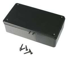 HAMMOND 1591BSBK - ABS-Muovikotelo 112x62x27mm, MUSTA