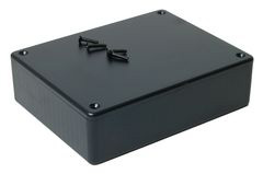 HAMMOND 1591GSBK - ABS-Muovikotelo 121x94x30mm, MUSTA