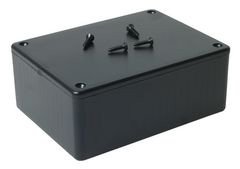 HAMMOND 1591SSBK - ABS-Muovikotelo 110x82x40mm, MUSTA