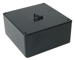 HAMMOND 1591USBK - ABS-Muovikotelo 120x120x55mm IP54 - Musta