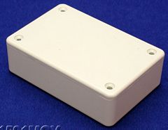 HAMMOND 1591XXBFLBK - ABS-Muovikotelo 113x63x28mm MUSTA IP54
