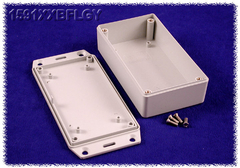 [1591XXBFLGY] HAMMOND 1591XXBFLGY - ABS-Muovikotelo 113x63x28mm HARMAA IP54