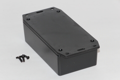 [1591XXCFLBK] HAMMOND 1591XXCFLBK - ABS-Muovikotelo 121x66x37mm MUSTA IP54