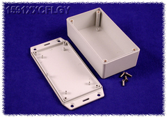 HAMMOND 1591XXCFLGY - Muovikotelo ABS 121x66x37mm IP54 - Harmaa