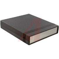 [1598BBBK] Hammond 1598BBBK ABS-Muovi / Alumiini Asennuskotelo 179x154x36mm Musta