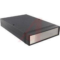 Hammond 1598FBK ABS-Muovi / Alumiini Asennuskotelo 250x160x40mm Musta
