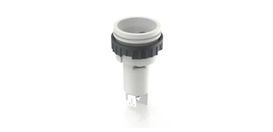 RAFI 1.63.521.099/0000 Merkkivalo lamppukannalla - BA 15d, IP40, 30.5 mm, housing, 250 Volt, Screw/quick-connect terminal