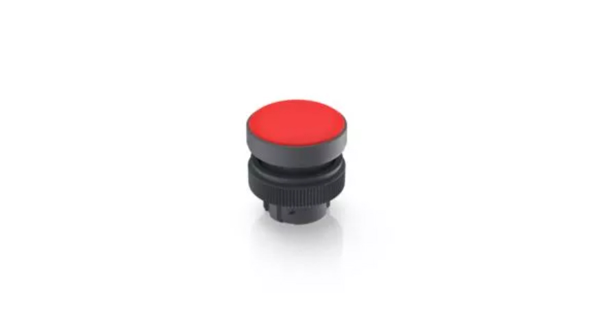 RAFI 1.74.505.501/1300 RAFIX 22 QR, signal indicator, flat bezel, round collar, bezel red