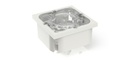 RAFI 3.14.001.006/0000 RF 19, silver, non-illuminated, 2,9±0,6 N, bezel transparent, 1 NO