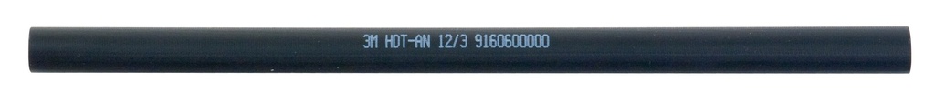 [7000099375] 3M 5235452 HDT-AN lämpökutisteputki, musta, 12.0/3.0 mm