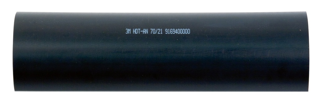 [7000099382] 3M 5235455 HDT-AN lämpökutisteputki, musta, 70.0/21.0 mm