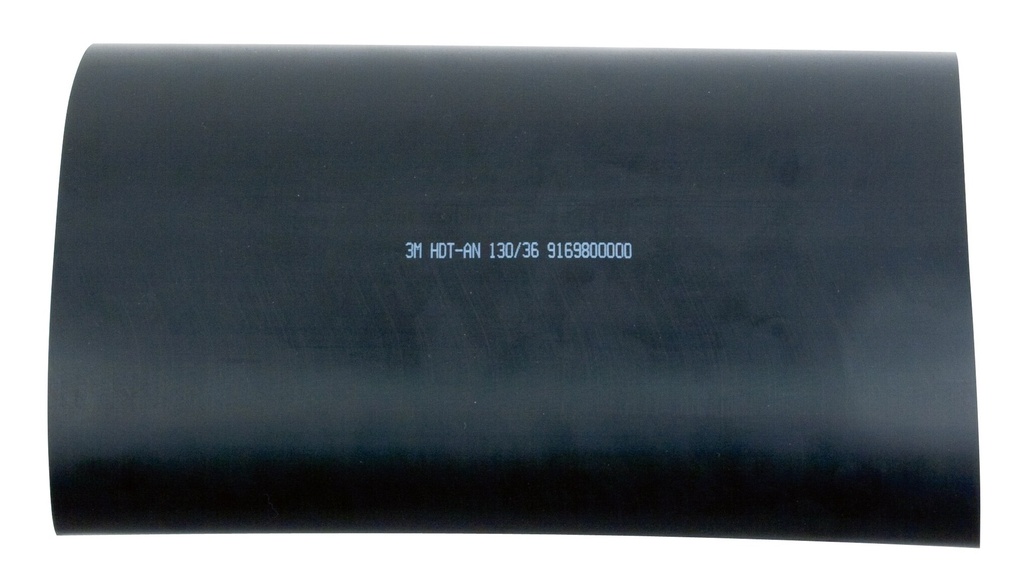 3M 5235456 HDT-AN lämpökutisteputki, musta, 130.0/36.0 mm