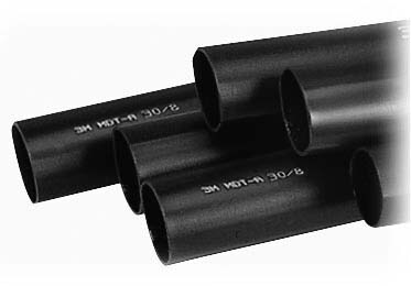 [7100195531] 3M 5235466 MDT-AF lämpökutisteputki musta 50/18 mm Halogeenivapaa