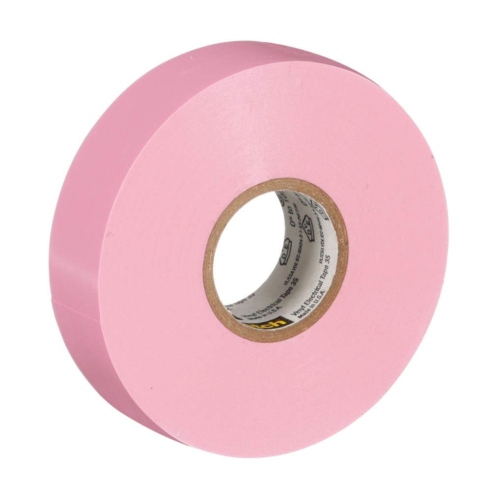 3M  Scotch® 35 vinyyli sähköteippi pinkki 19 mm x 20 m