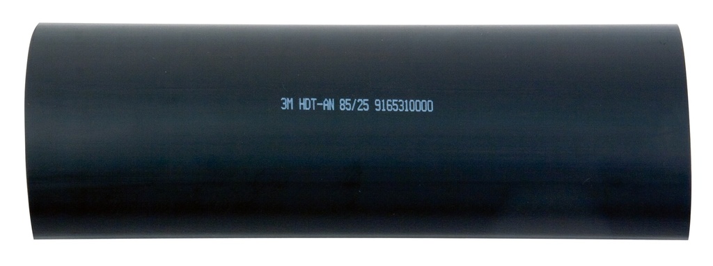 [7000099383] 3M HDTAN85 HDT-AN lämpökutisteputki musta 85/25 mm