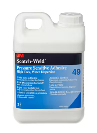 3M Scotch-Weld 49 vesiohenteinen eristeliima väritön 20 litraa/pakk