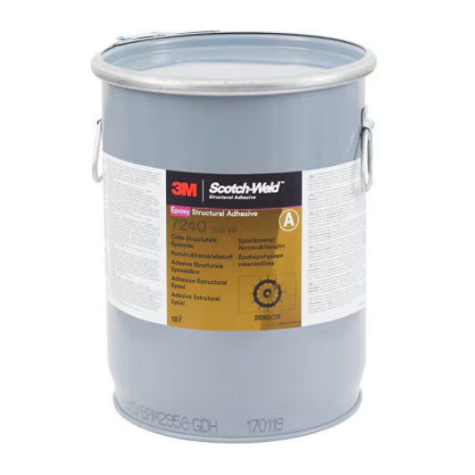 3M Scotch-Weld 7240 FR epoksiliima 2B/1A, 54 l