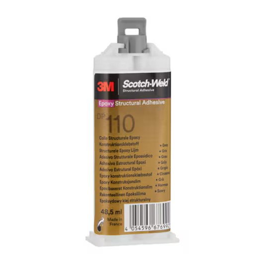 3M Scotch-Weld Epoksiliima DP110, harmaa, 48,5 ml, 12/pakk