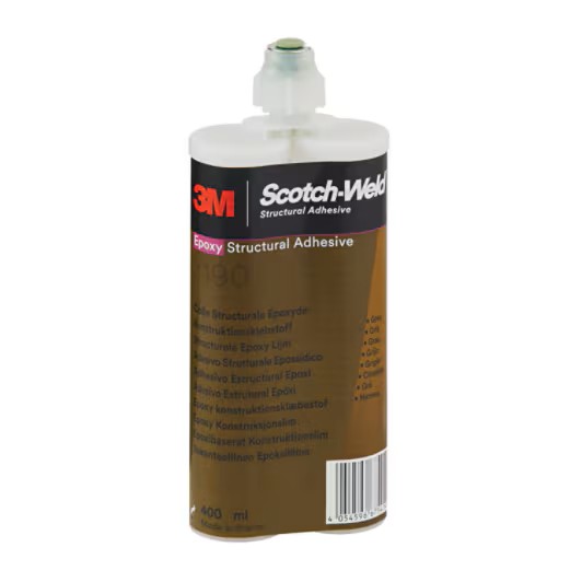 3M Scotch-Weld Epoksiliima DP190, harmaa, 400 ml, 6/pakk