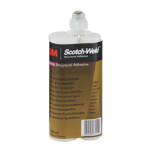 3M Scotch-Weld DP490 - Epoksiliima musta 400ml 6/pakkaus