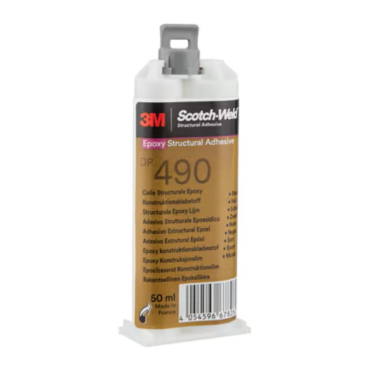 [7100200499] 3M Scotch-Weld DP490 - Epoksiliima musta 50ml 12/pakkaus