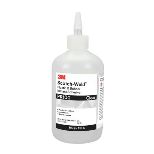 [7100033657] 3M Scotch-Weld Muovi- ja kumipikaliima PR100, 20g