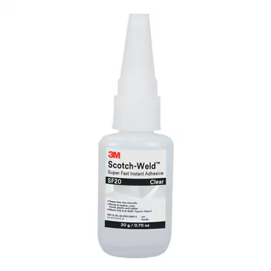 3M Scotch-Weld Supernopea pikaliima SF20, Transparent, 20 g