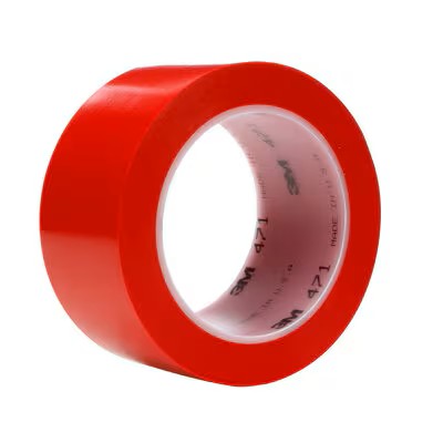 3M 471 VINYYLITEIPPI, PUNAINEN, 50 mm x 33 m