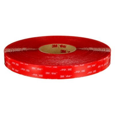 3M 4918F12 VHB teippi kirkas 12mm x 16.5m