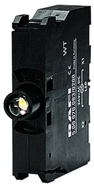 RAFI 5.00.070.083/0200 RAFIX 22 QR LED-elementti -, screw terminal, without coupling, 24V,  LED white