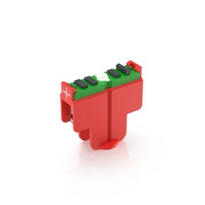 RAFI 5.05.511.747/1300 LED-liitin - FS technology QC Clip, 24 Volt, red