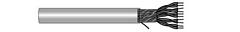 ALPHA 5261C - PARIKAAPELI 1X0.23mm2 HARMAA 30.5m