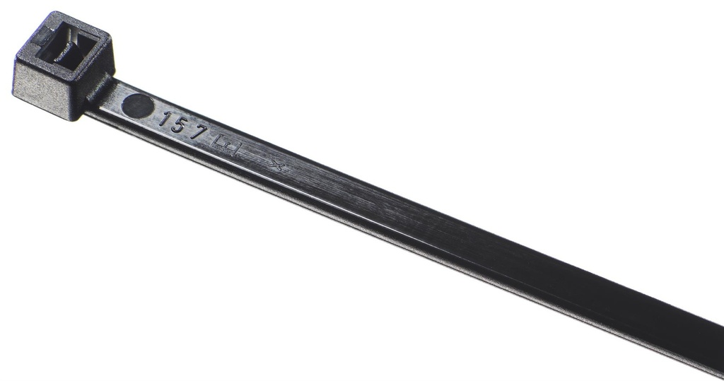[5303CT] ELEMATIC 5303CT NIPPUSIDE LÄMMÖNKESTÄVÄ - 290X4,5 MUSTA 100kpl