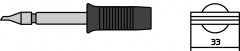 WELLER 54473399 - KÄRKI WSP/WXP-120 33.0 x 4.0 mm