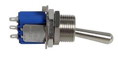 APEM 5636MA - Vipukytkin 1-napainen ON-ON 6A 125V