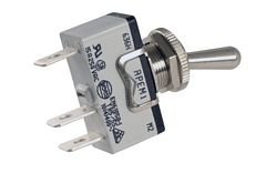 APEM 636H/2 - Vipukytkin 600H-sarja 1-napainen ON-ON Asennusaukko 12,2mm