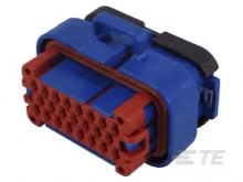 23 POS AMP SEAL PLUG ASSY BLUE